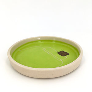 Assiettes Carré VIP /// Blue Vert