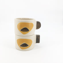 Charger l&#39;image dans la galerie, Tasse VanM. /// Jaune Or Cuivré
