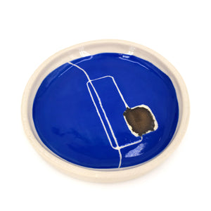 Assiettes Carré VIP /// Blue Vert