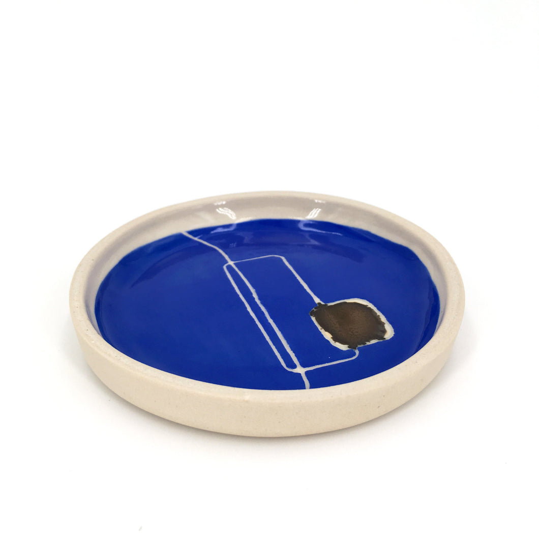 Assiettes Carré VIP /// Blue Vert