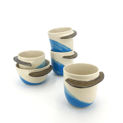Tasse Scraper /// Bleu Brillant