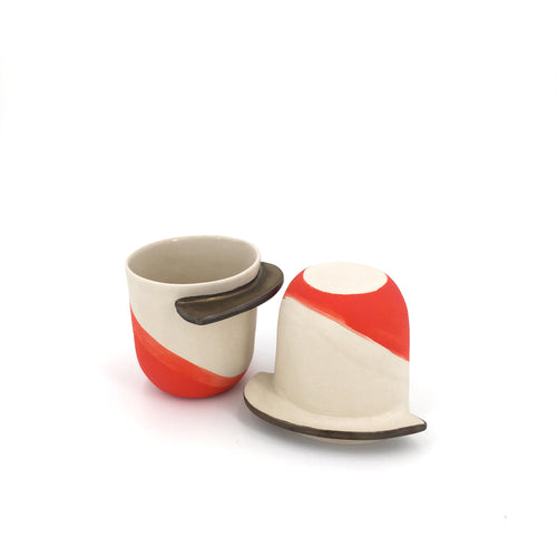 Tasse Scraper /// Rouge Fou