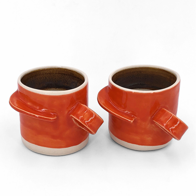 Uo) = Mug Ergonomique /// Rouge